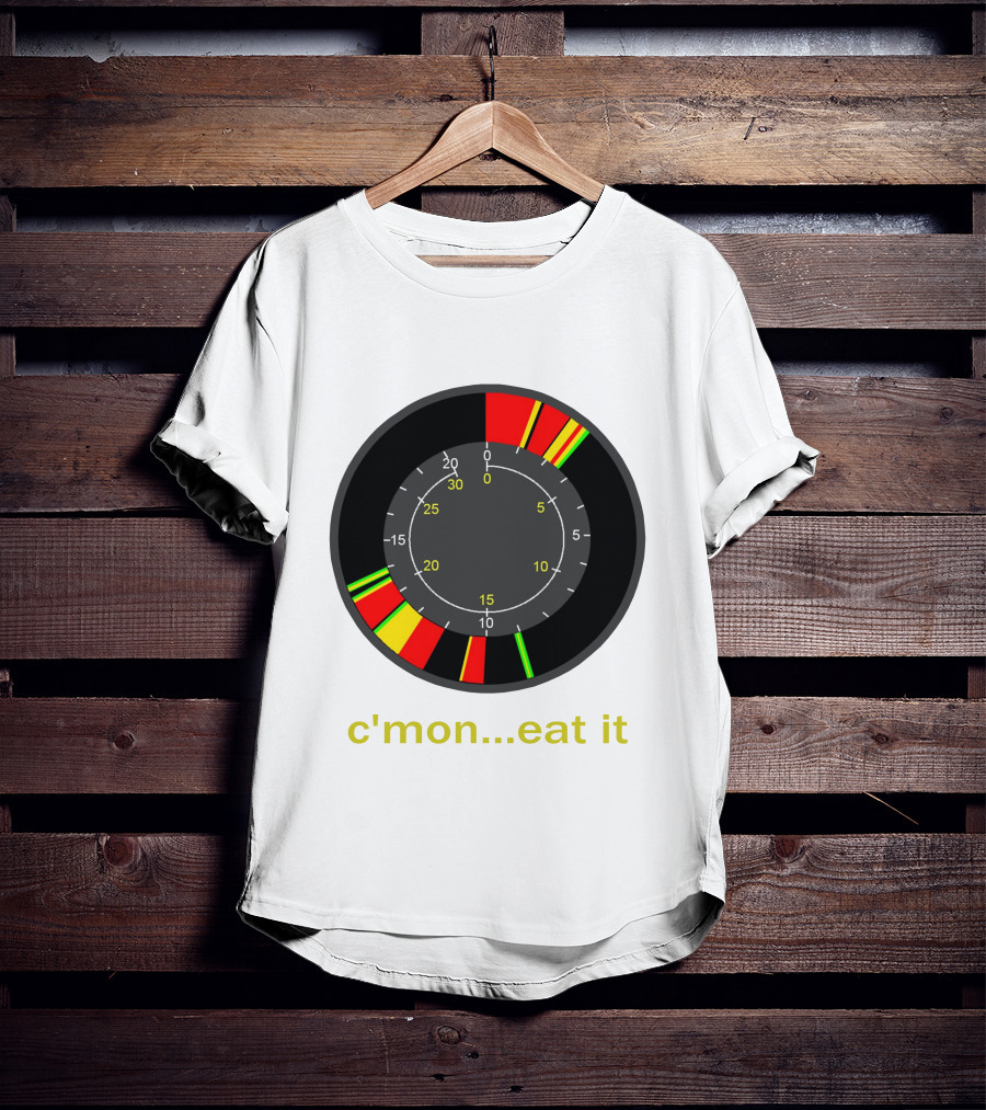 C'MON EAT IT Speedometer T-Shirt