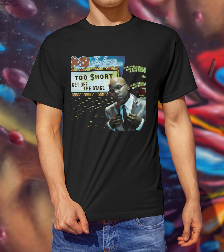 Jive Lounge Presents Too Short Get Off The Stage T-Shirt