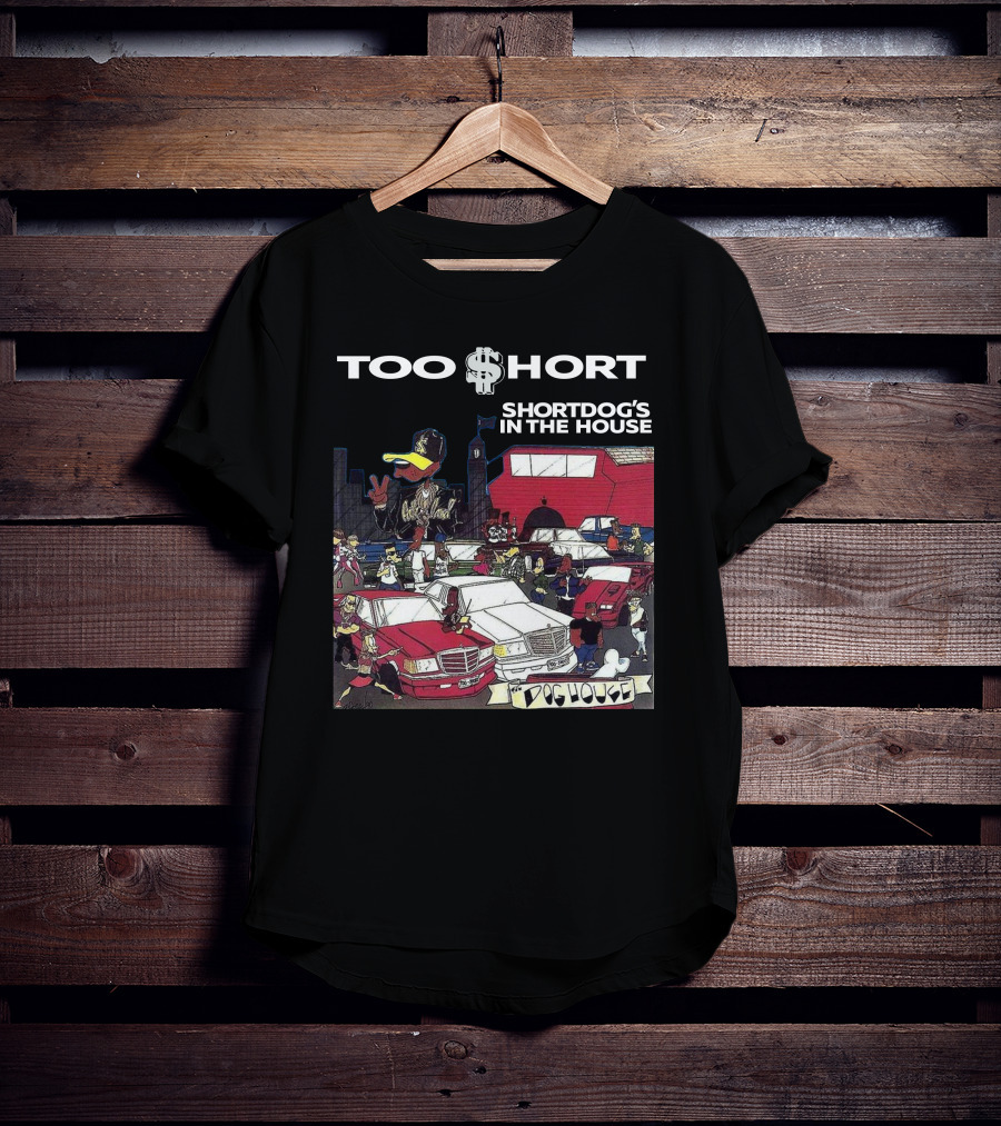Too Short Short Dog's In The House Dog House Urban Scene T-Shirt