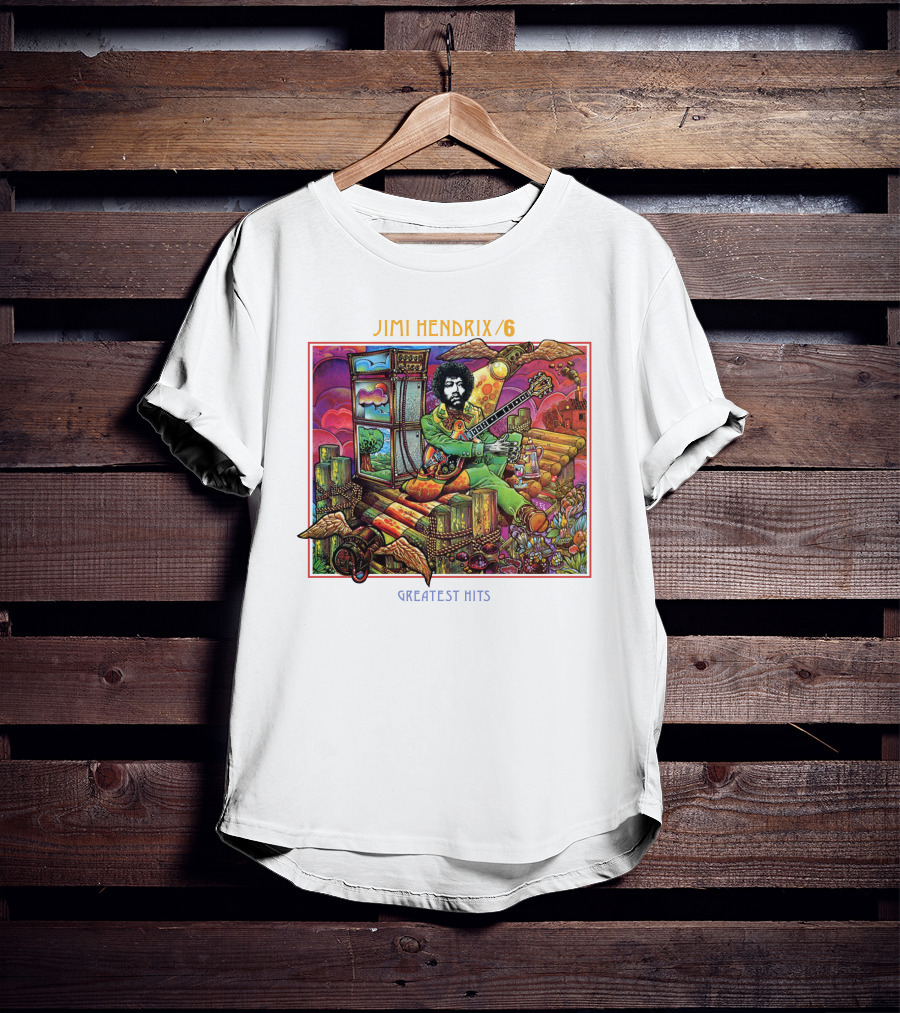 Jimi Hendrix Greatest Hits 6 T-Shirt