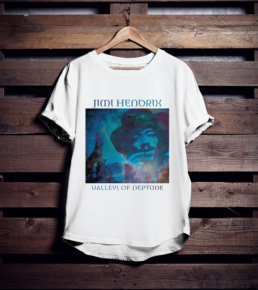 Jimi Hendrix Valleys Of Neptune Album T-Shirt