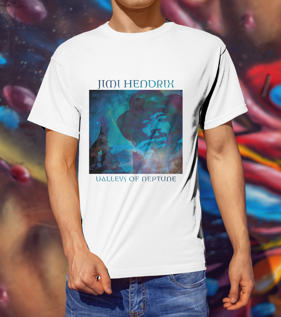 Jimi Hendrix Valleys Of Neptune Album T-Shirt