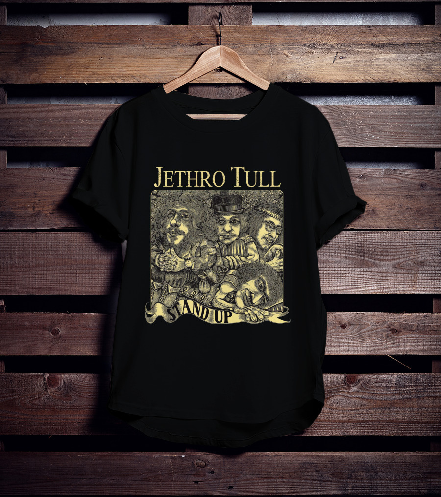 Jethro Tull Stand Up Psychedelic T-Shirt