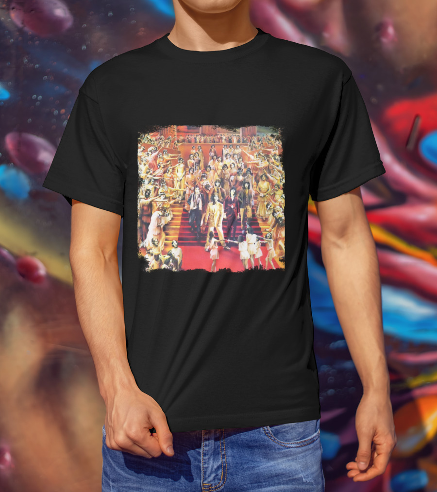 Only Rock Roll Famous Rock Band Iconic Album Cover T-Shirt