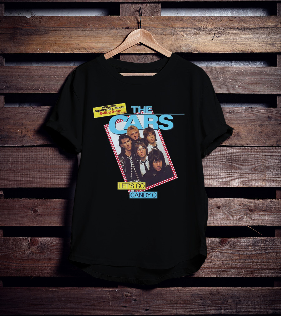 The Cars Let's Go Candy O Rolling Stone Magazine T-Shirt