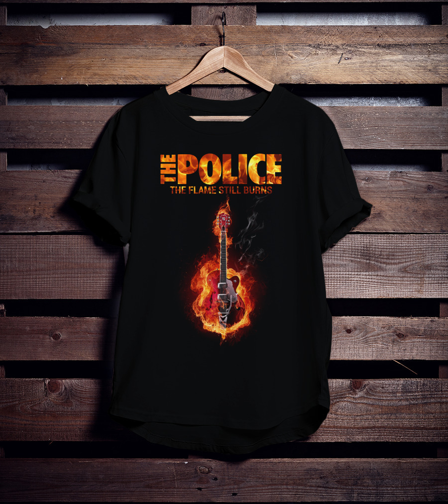 The Police The Flame Still Burns T-Shirt