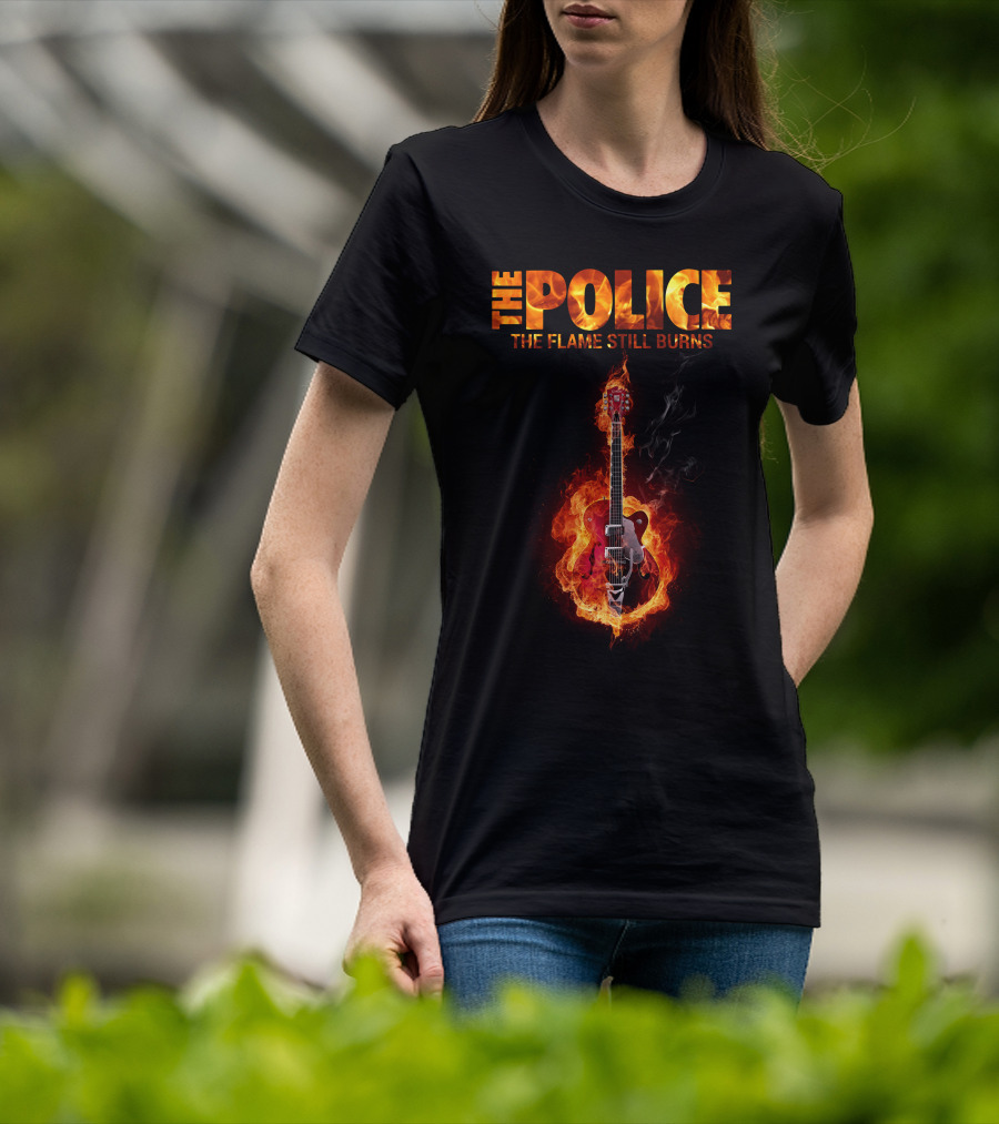 The Police The Flame Still Burns T-Shirt