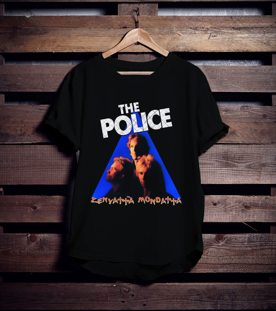 The Police Zenyatta Mondatta Album Cover T-Shirt