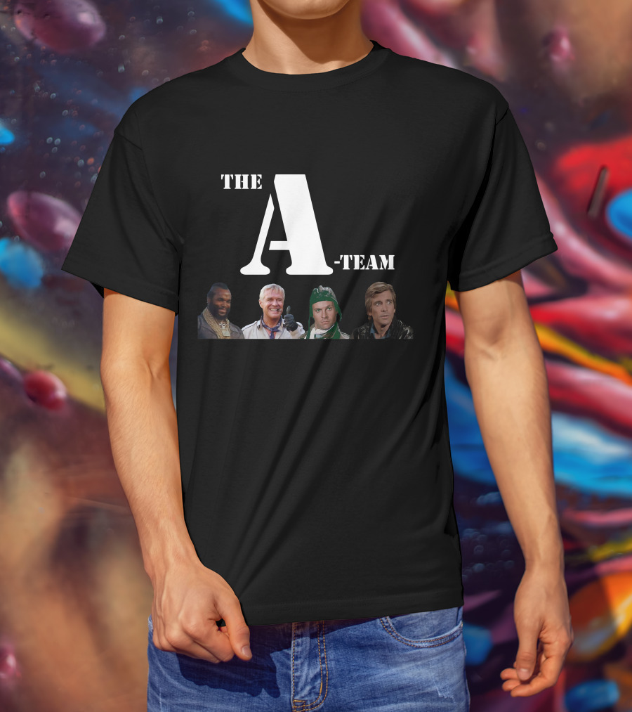 The A-Team TV Characters Iconic Group T-Shirt