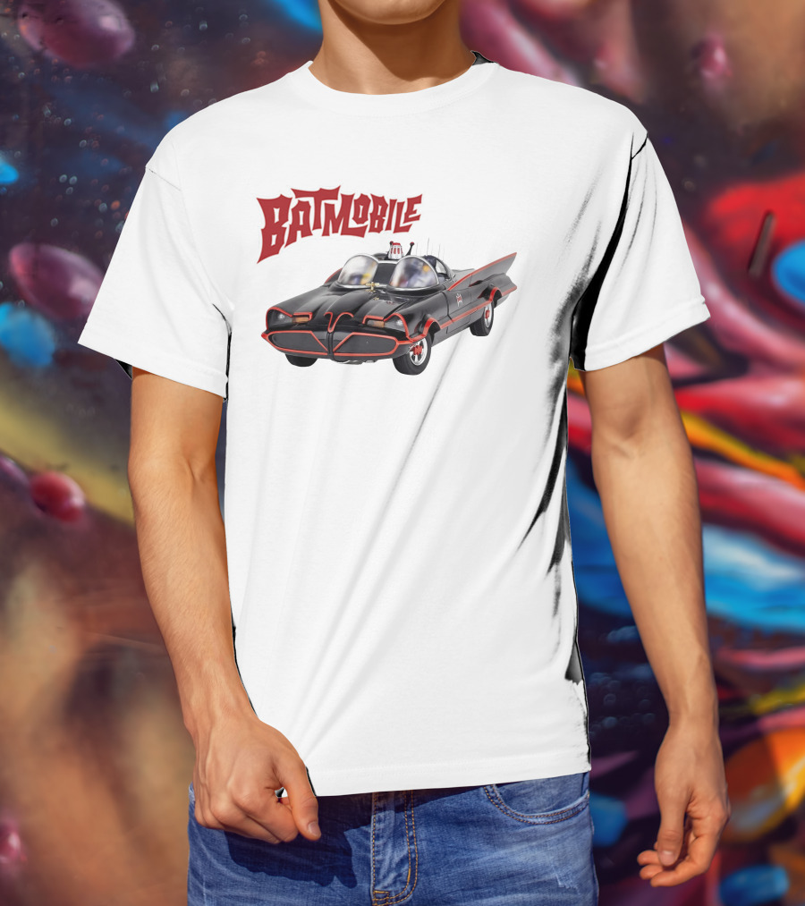 Batmobile Classic 1966 TV Series Car T-Shirt