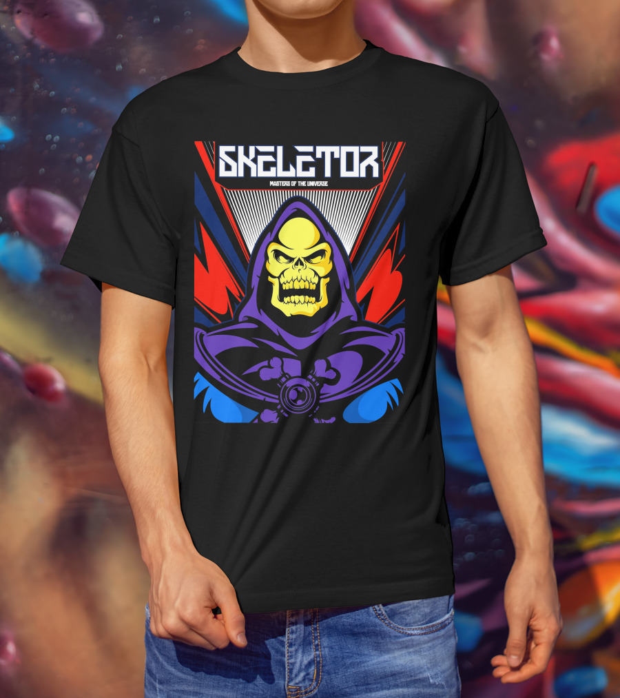 Skeletor Masters Of The Universe Iconic Villain T-Shirt