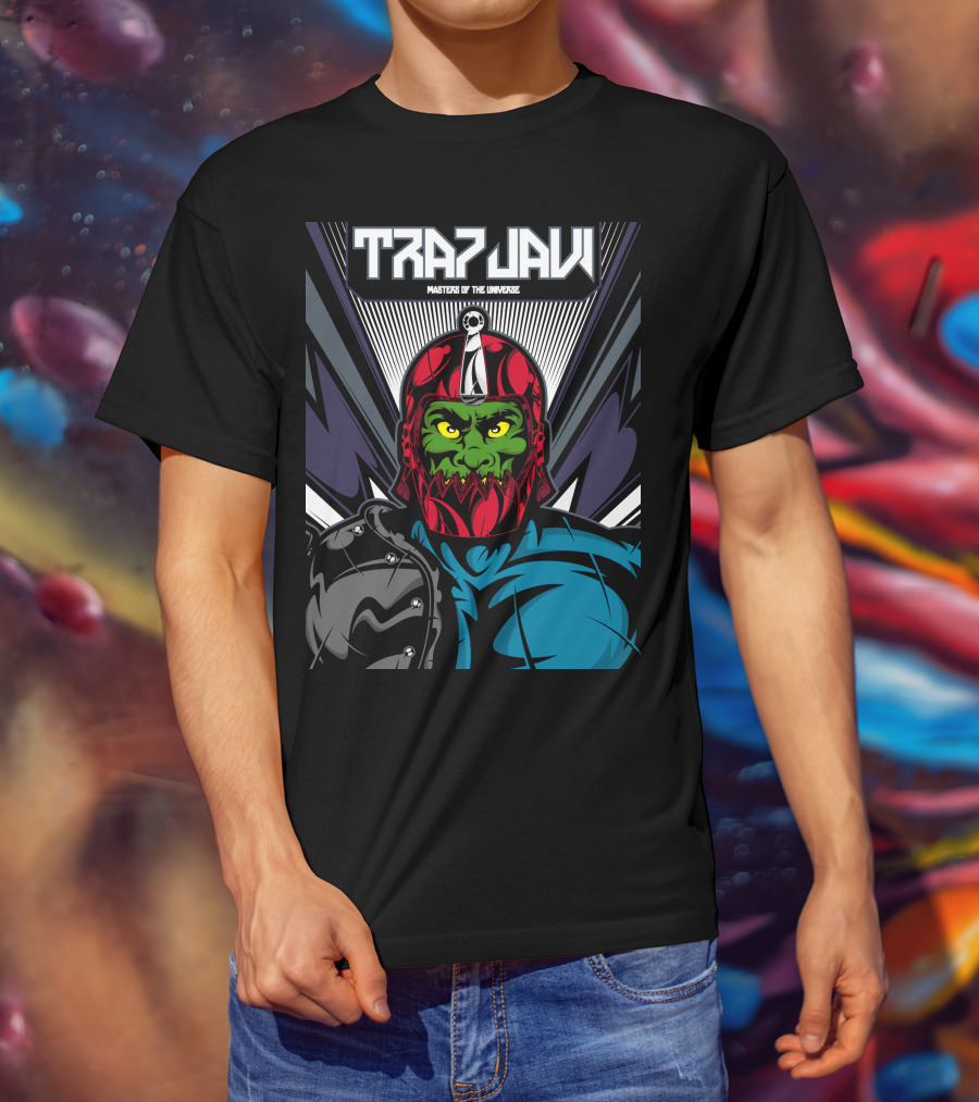 Trap Jaw Masters Of The Universe Vector T-Shirt