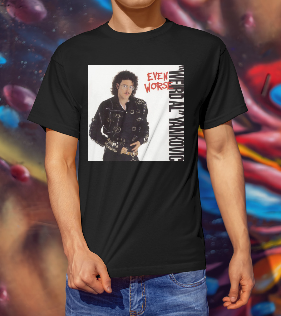 Weird Al Yankovic Even Worse Album Cover T-Shirt