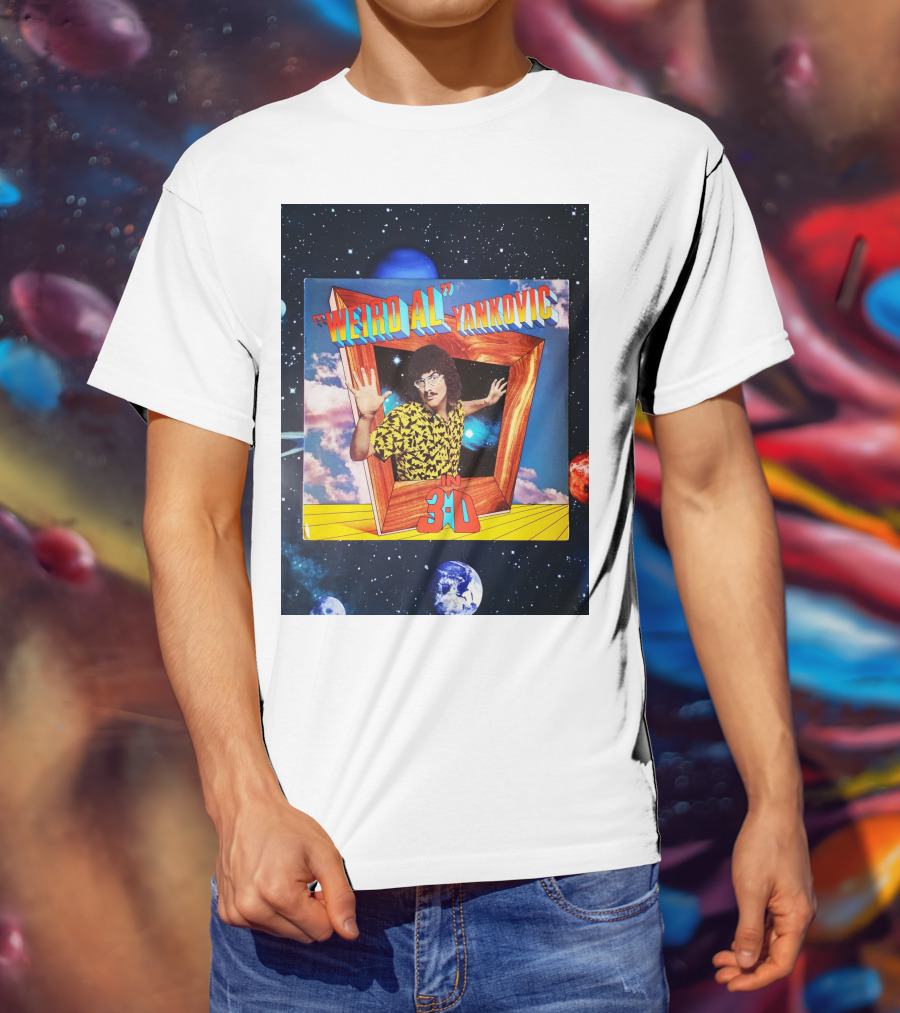 Weird Al Yankovic In 3-D Album Cover T-Shirt