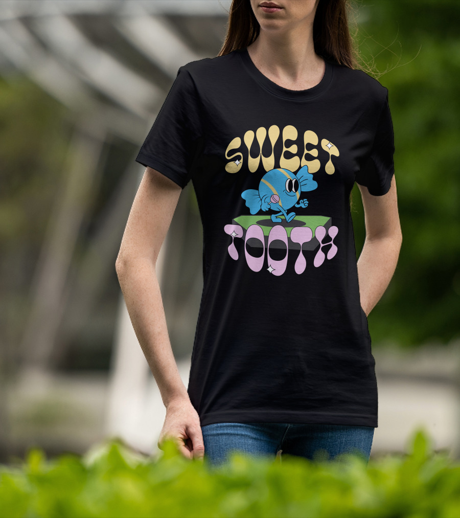 Sweet Tooth Candy Character Fun T-Shirt