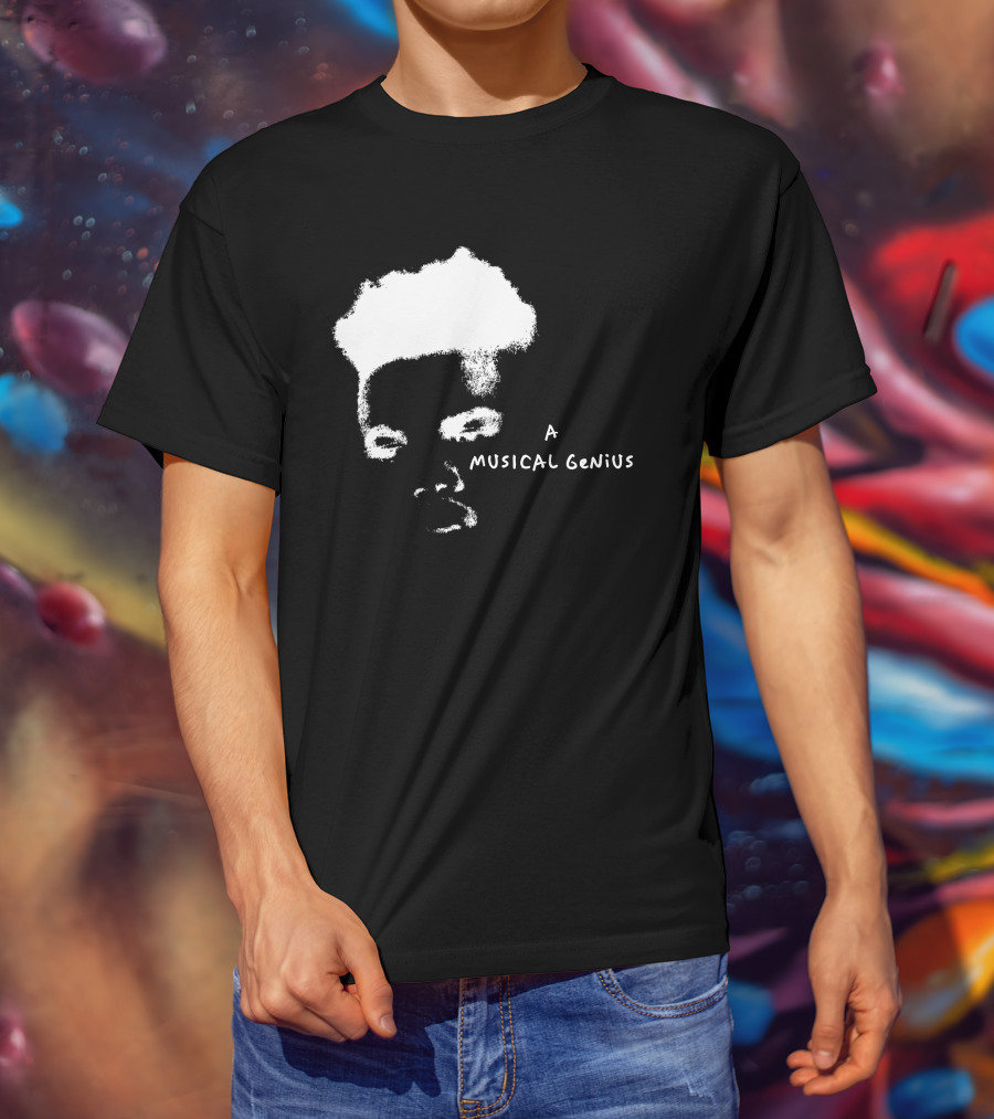 Baby Keem A Musical Genius Minimalist Stencil T-Shirt