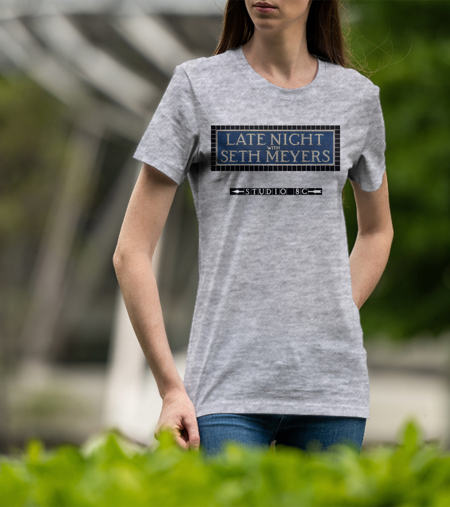 Late Night With Seth Meyers Studio 8G Subway T-Shirt