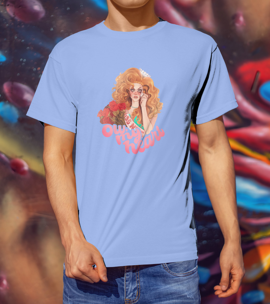 Ow My Heart Mybestjudy Pageant Roses T-Shirt