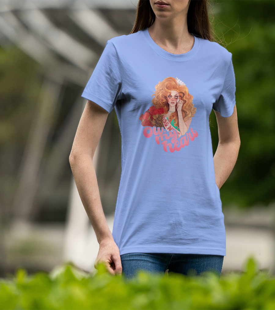 Ow My Heart Mybestjudy Pageant Roses T-Shirt