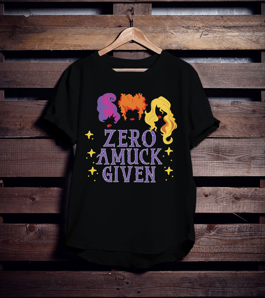 Zero Amuck Given Witch Sisters Halloween T-Shirt