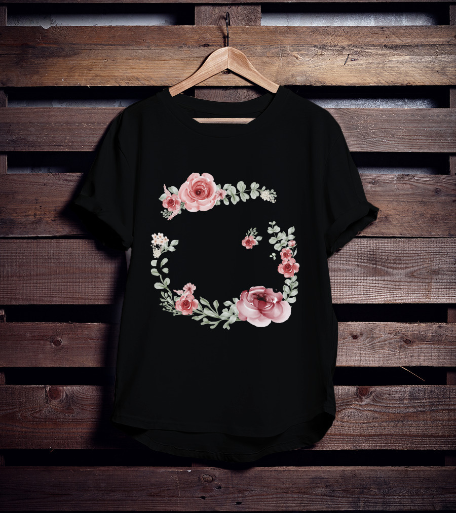 In Everything Give Thanks Floral T-Shirt