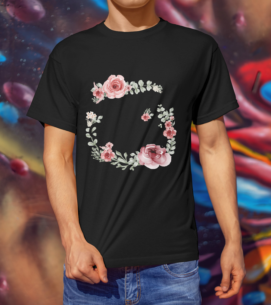 In Everything Give Thanks Floral T-Shirt
