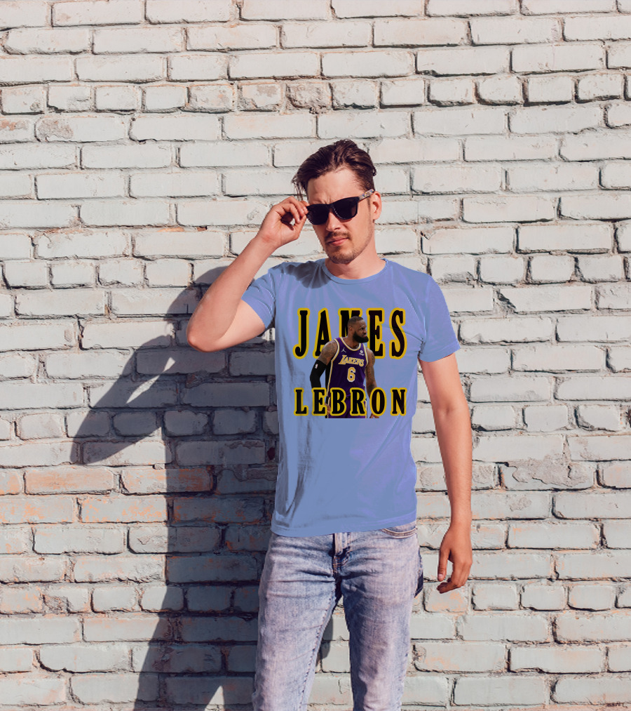 LeBron James Lakers Breakthrough Victory Performance T-Shirt