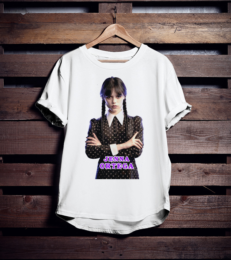 Jenna Ortega Iconic Braided T-Shirt