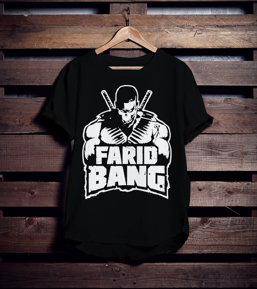 Farid Bang Germany Rapper Illustrated T-Shirt