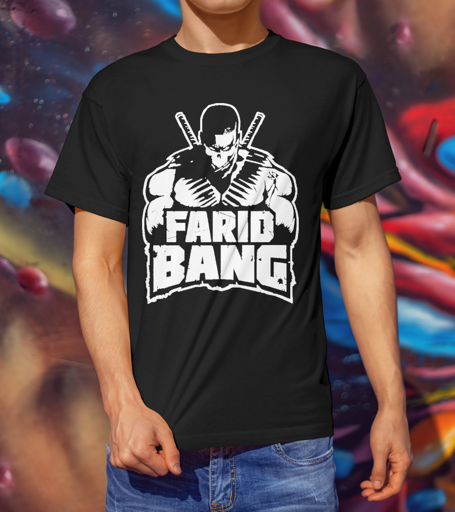 Farid Bang Germany Rapper Illustrated T-Shirt