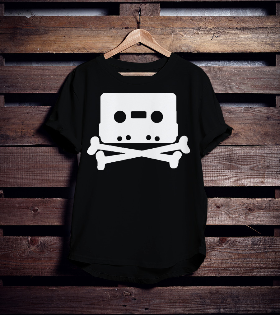 Fettes Brot Germany Rapper Cassette Tape Crossbones T-Shirt