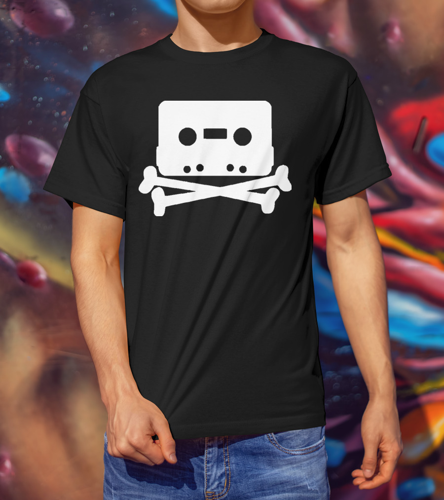 Fettes Brot Germany Rapper Cassette Tape Crossbones T-Shirt