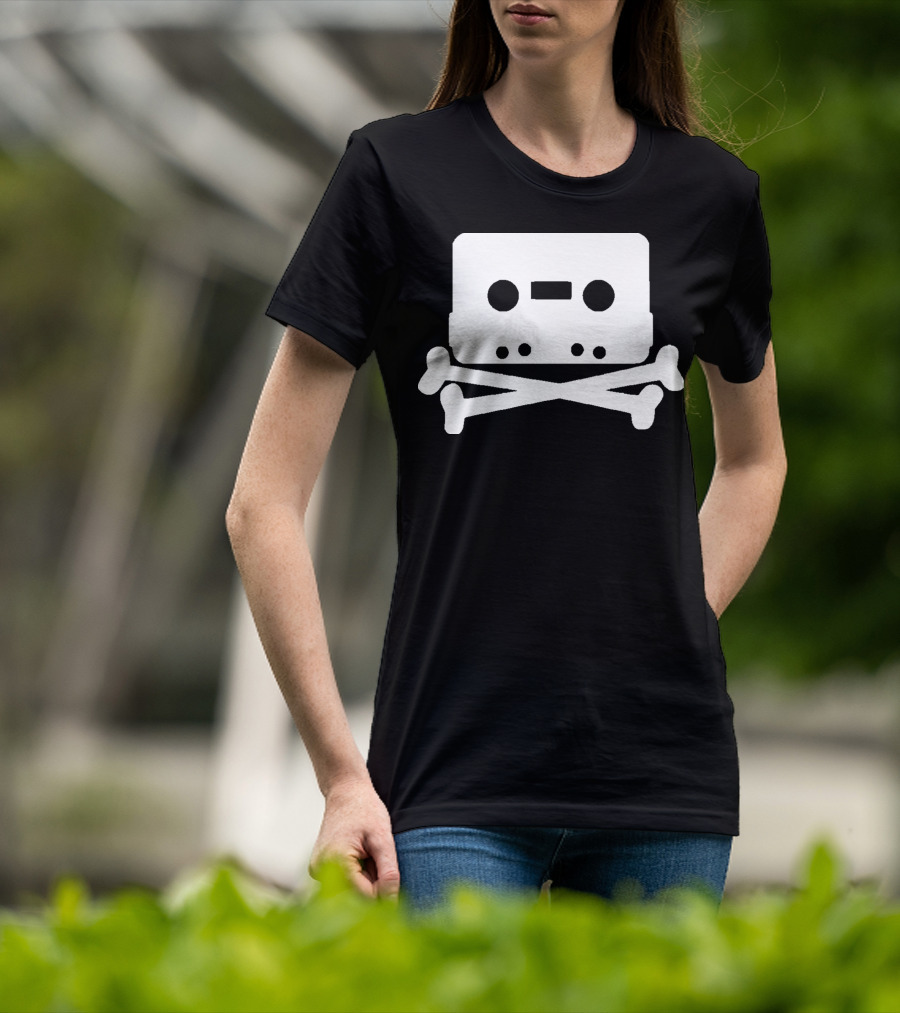 Fettes Brot Germany Rapper Cassette Tape Crossbones T-Shirt
