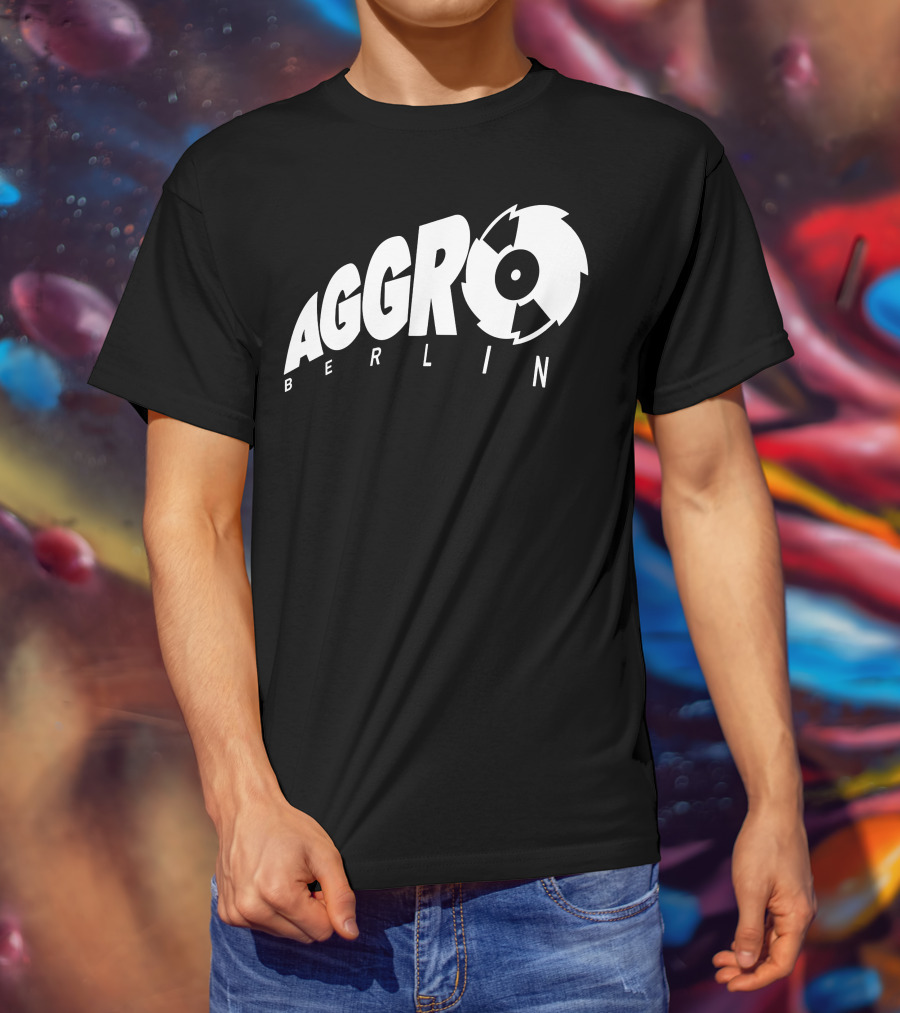 Aggro Berlin Rap Label Logo Music Germany T-Shirt