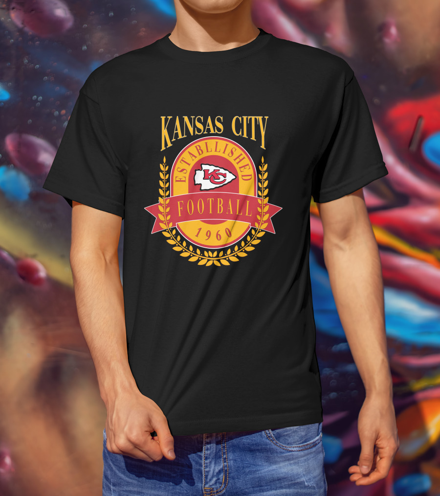 Kansas City Chiefs Established Football 1960 T-Shirt
