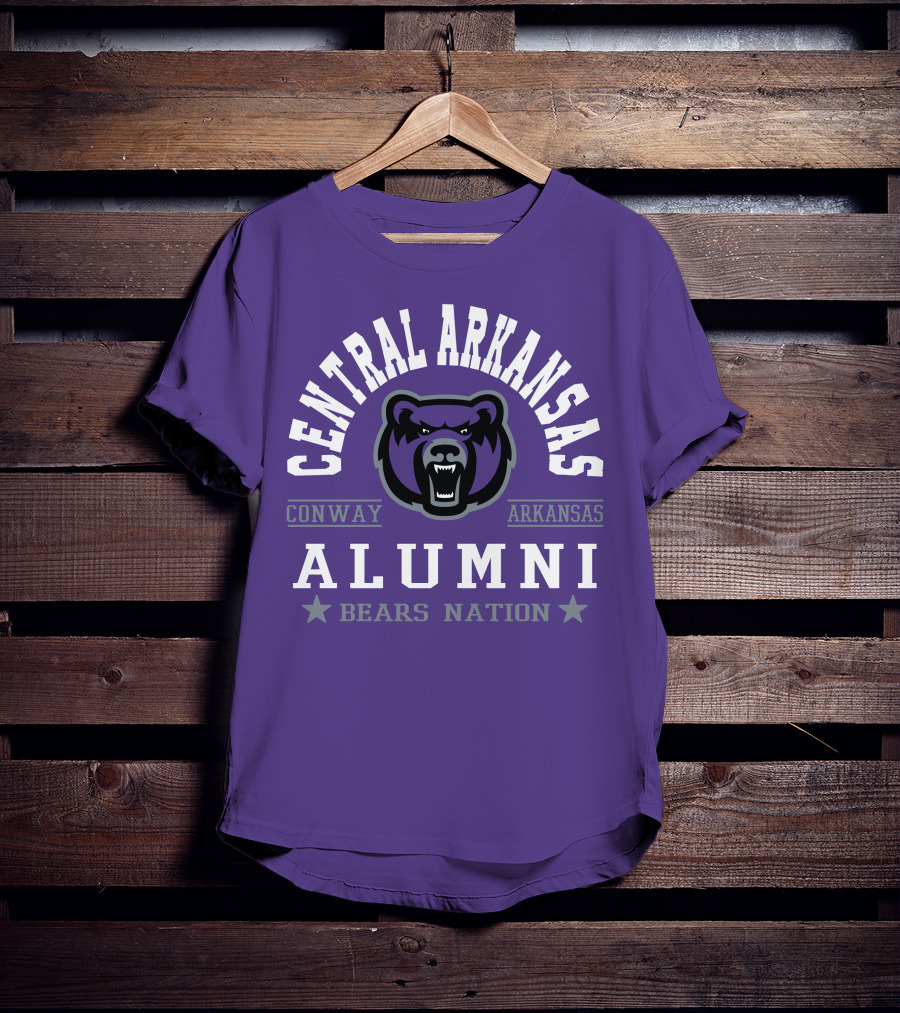 Central Arkansas Alumni Bears Nation Conway Arkansas T-Shirt