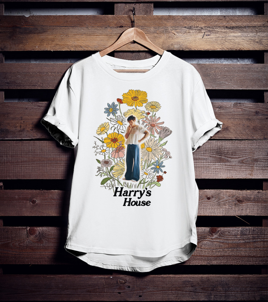 Harry's House Floral Setting With Standing Figure T-Shirt