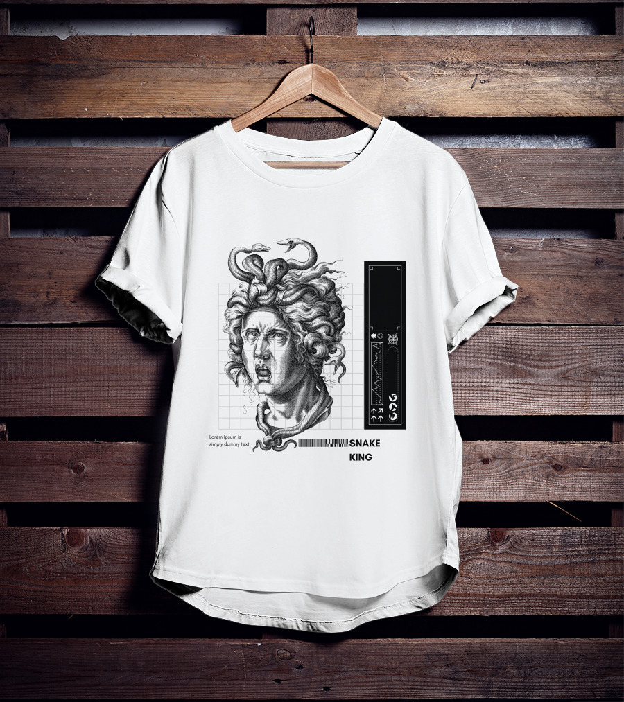 Medusa Snake King T-Shirt
