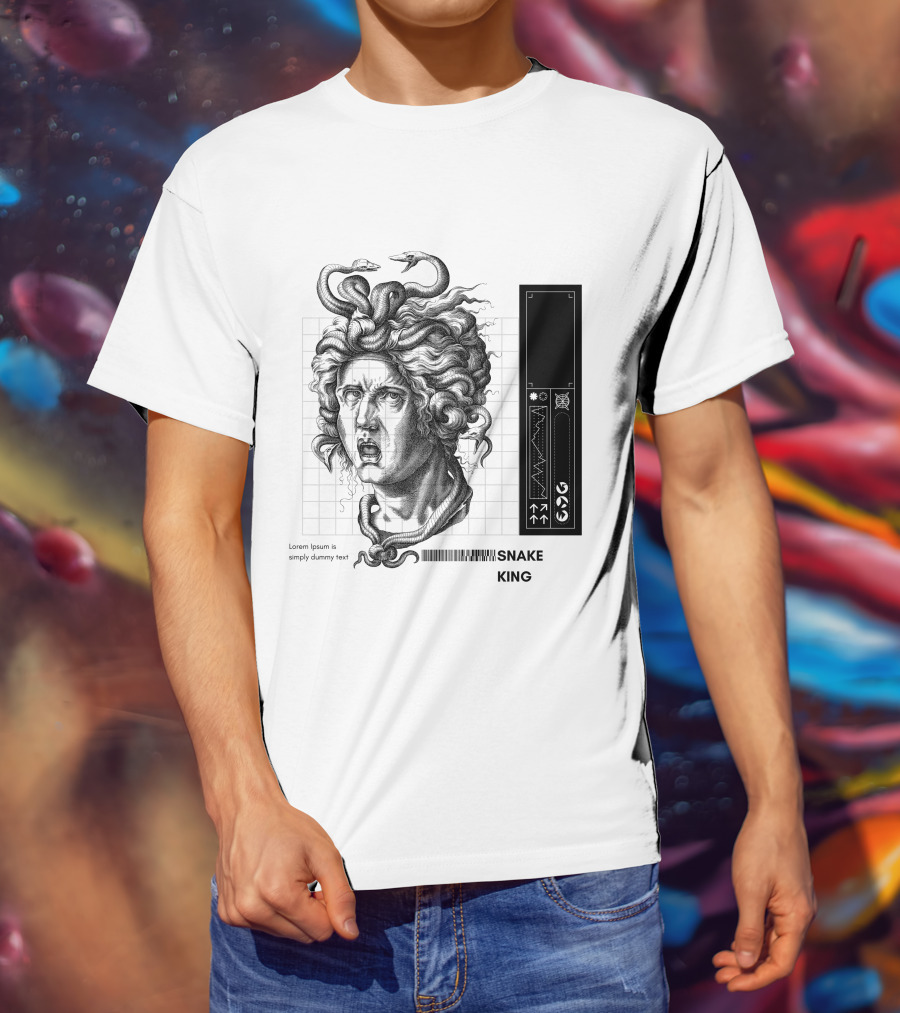 Medusa Snake King T-Shirt