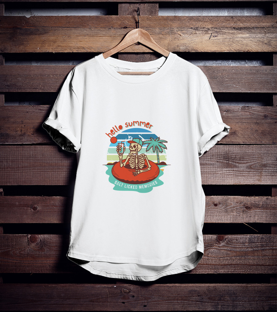 Hello Summer Salt Licked Memories T-Shirt