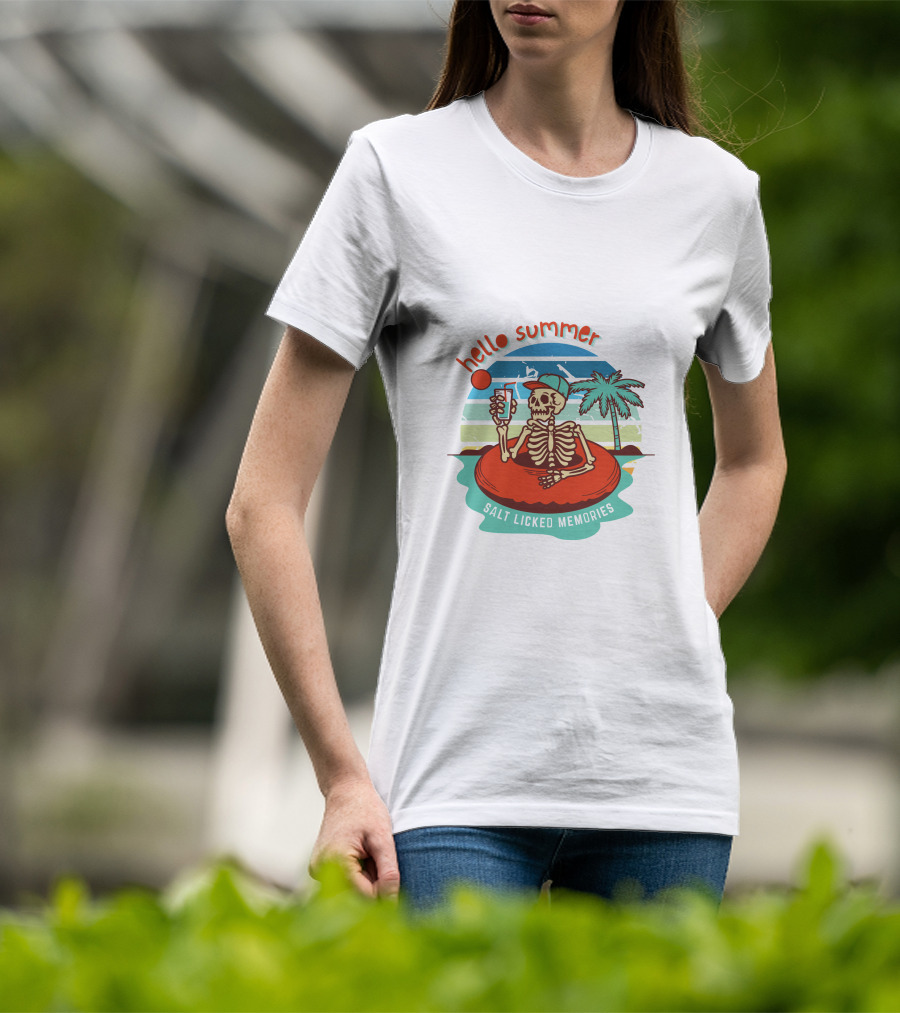 Hello Summer Salt Licked Memories T-Shirt