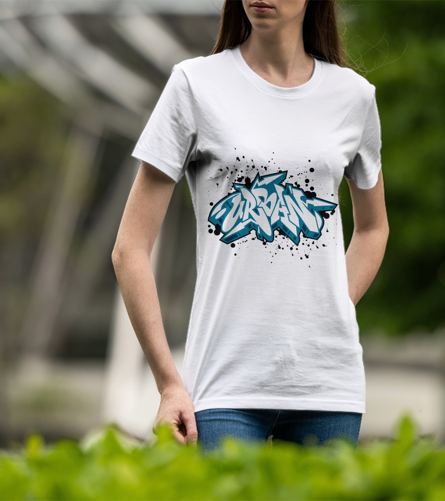 Urban Rebellious Personality Graffiti T-Shirt