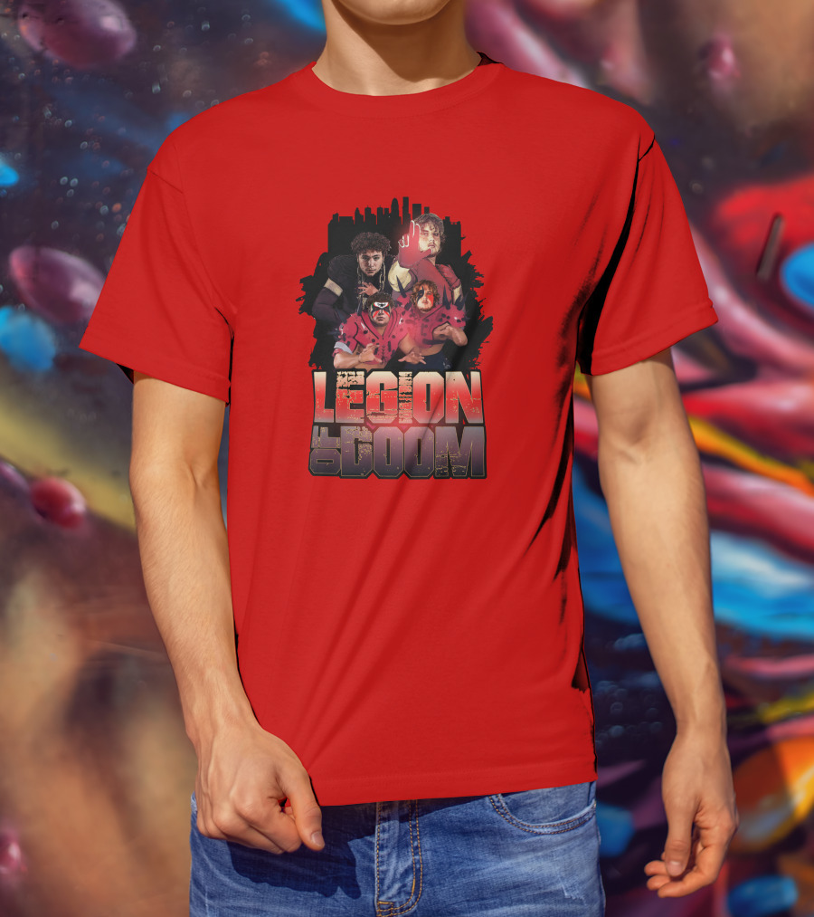 Legion Of Doom Seattle Football Themed Design City T-Shirt