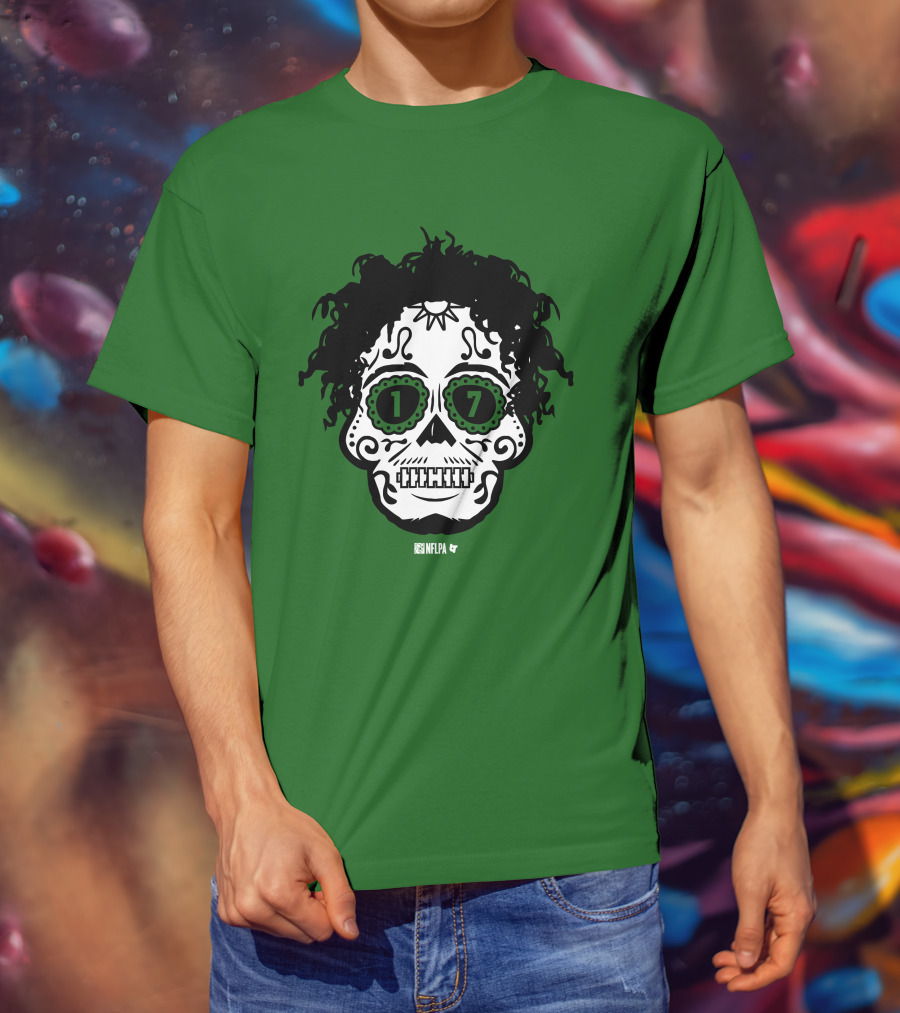 Garrett Wilson Sugar Skull 17 T-Shirt