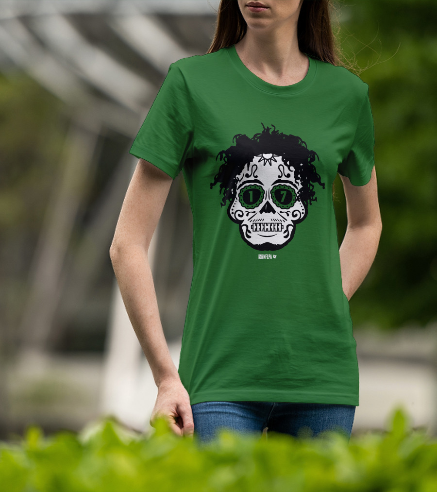 Garrett Wilson Sugar Skull 17 T-Shirt