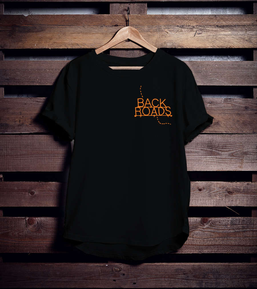Heather Ewart Back Roads Dotted Path T-Shirt