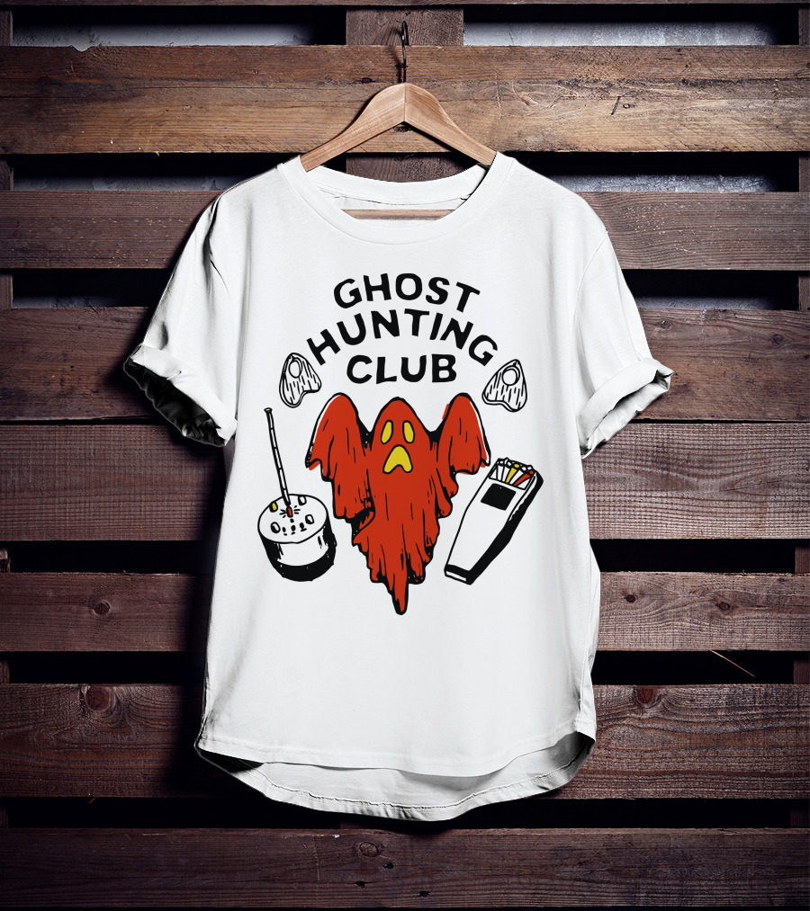 Ghost Hunting Club Palettes Ghost Detection Tools T-Shirt