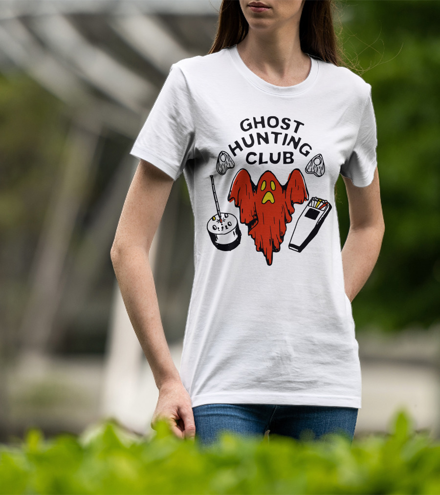 Ghost Hunting Club Palettes Ghost Detection Tools T-Shirt