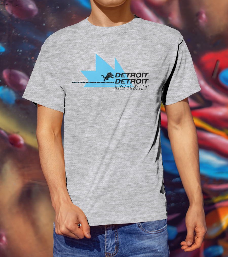 Ninja Detroit Lions Detroit Detroit T-Shirt