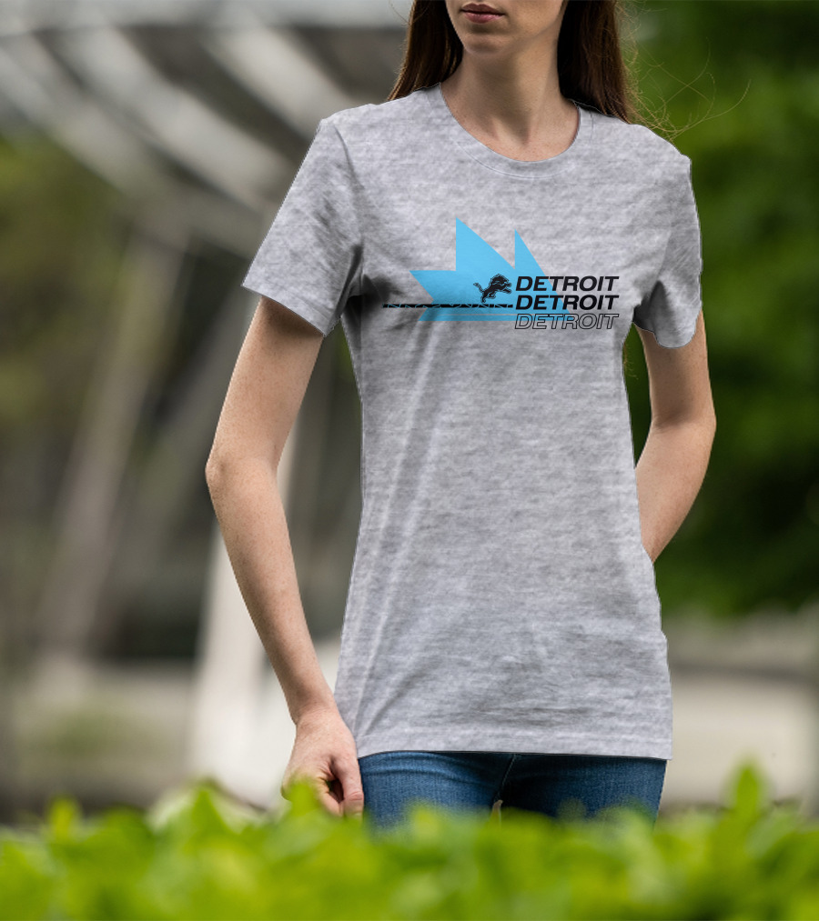 Ninja Detroit Lions Detroit Detroit T-Shirt